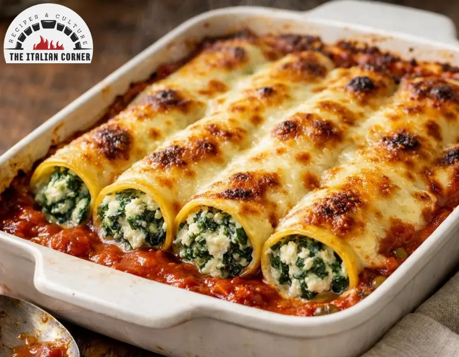 Ricotta & Spinach Cannelloni image